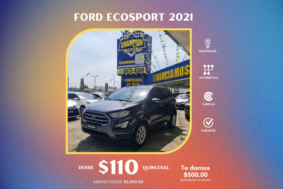 Ford Eco Sport 2021