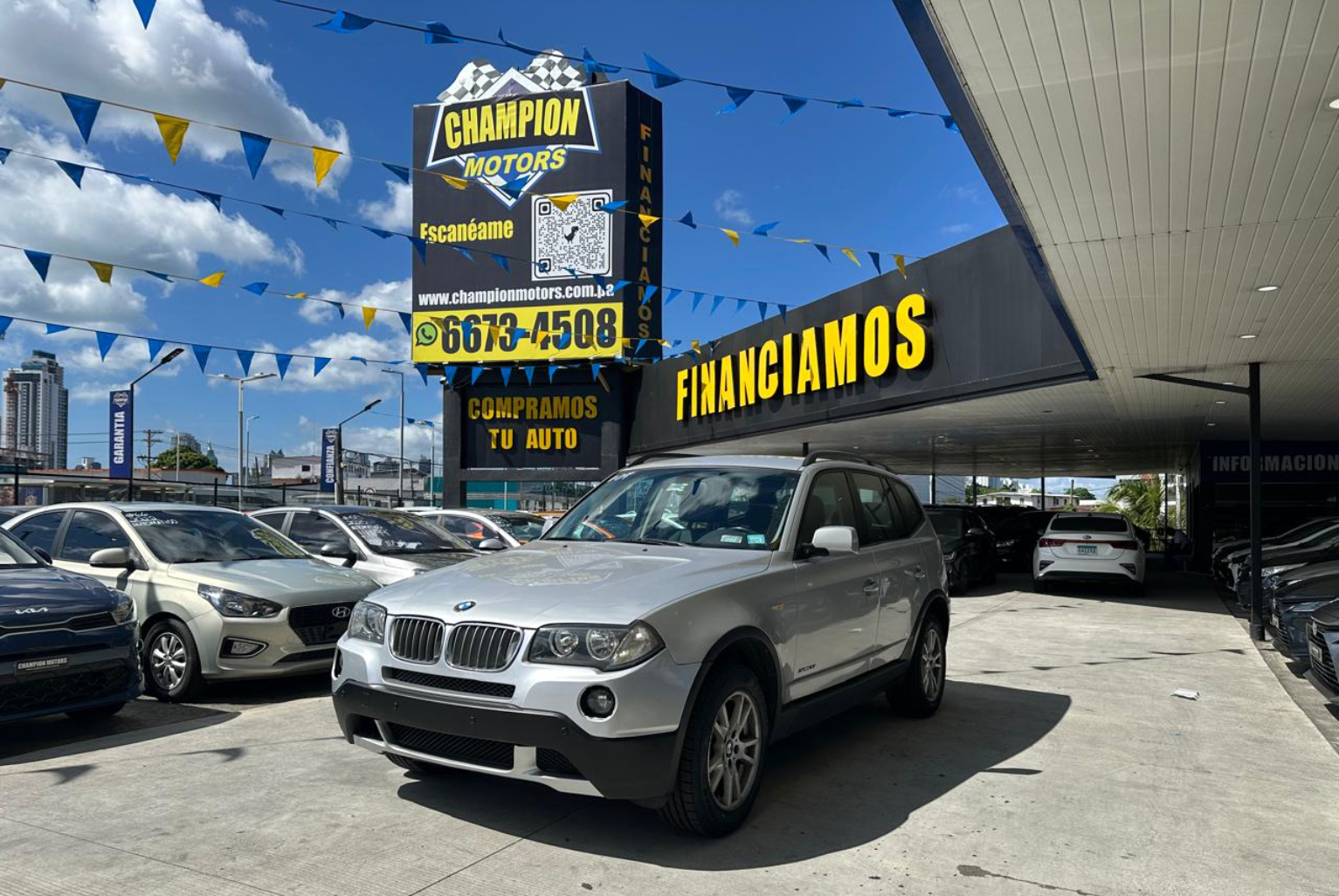 BMW X3 2009 Automático color Plateado, Imagen #1