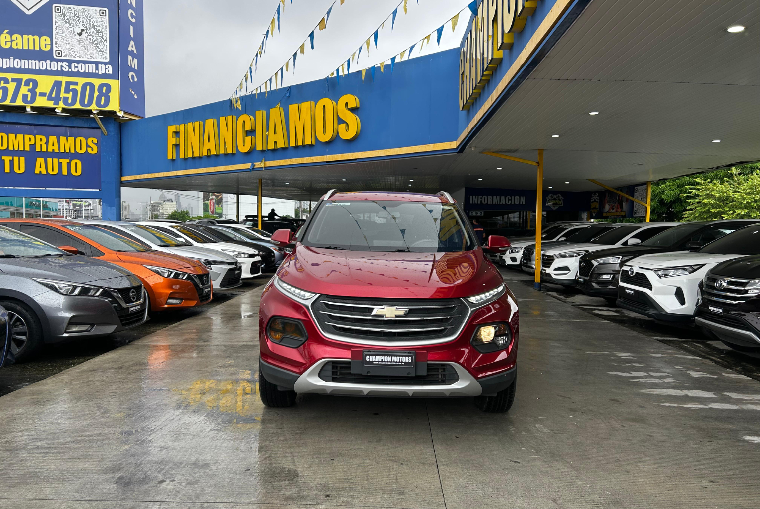 Chevrolet Groove 2023 Automático color Rojo, Imagen #2