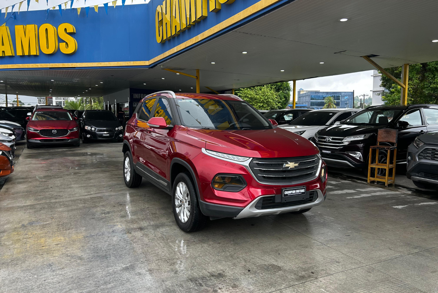 Chevrolet Groove 2023 Automático color Rojo, Imagen #3