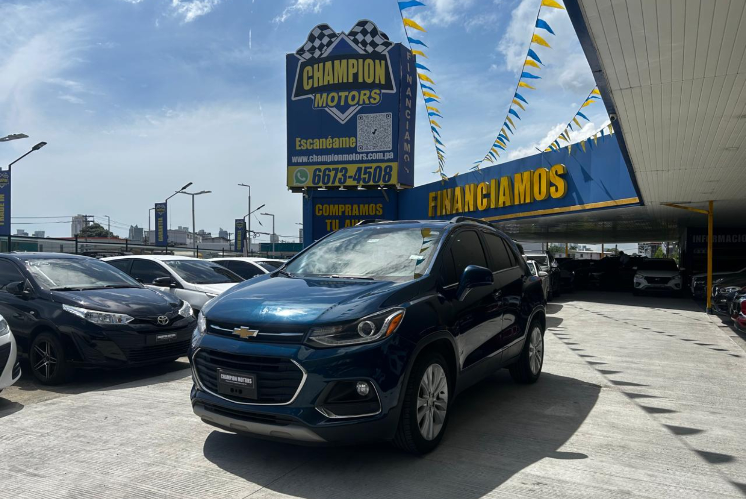 Chevrolet Trax 2020 Automático color Azul, Imagen #1
