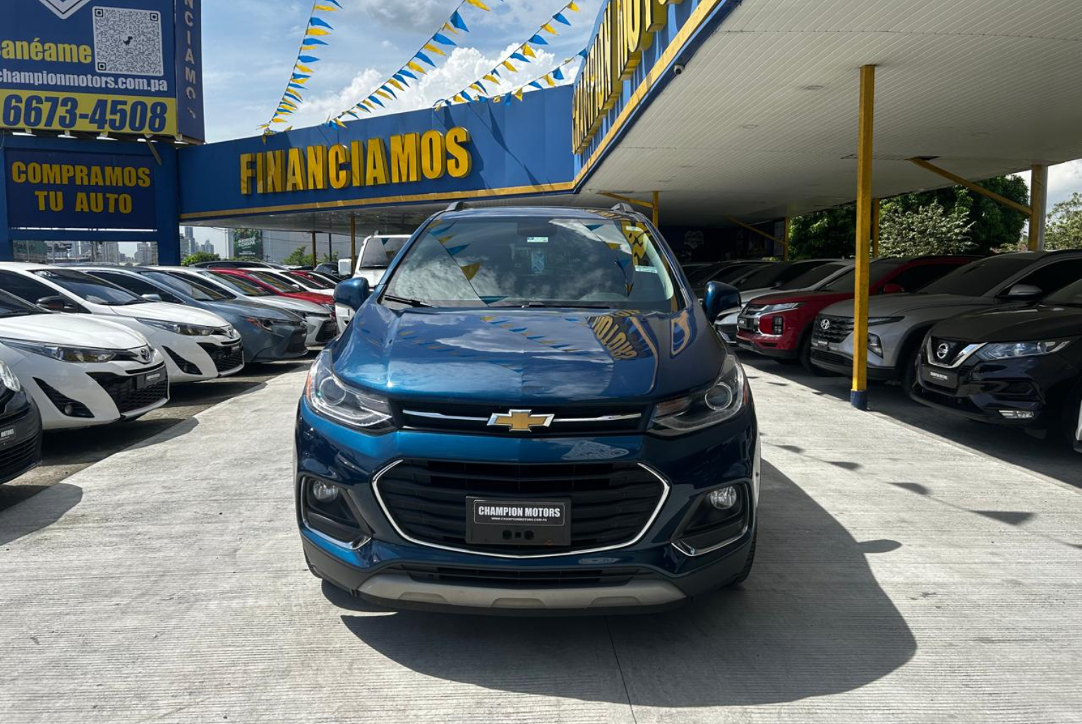 Chevrolet Trax 2020 Automático color Azul, Imagen #2