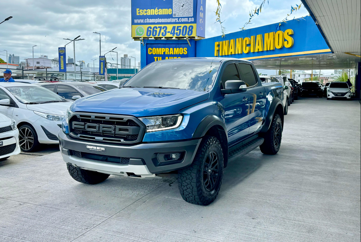 Ford Ranger 2021 Automático color Azul, Imagen #1