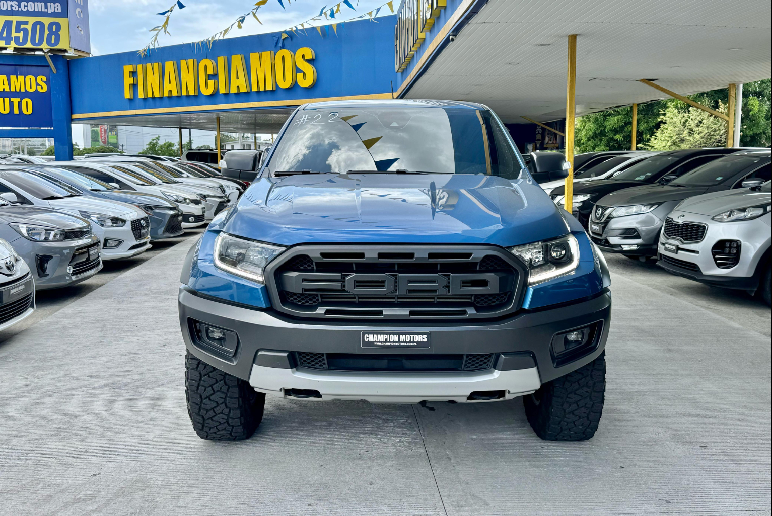 Ford Ranger 2021 Automático color Azul, Imagen #2