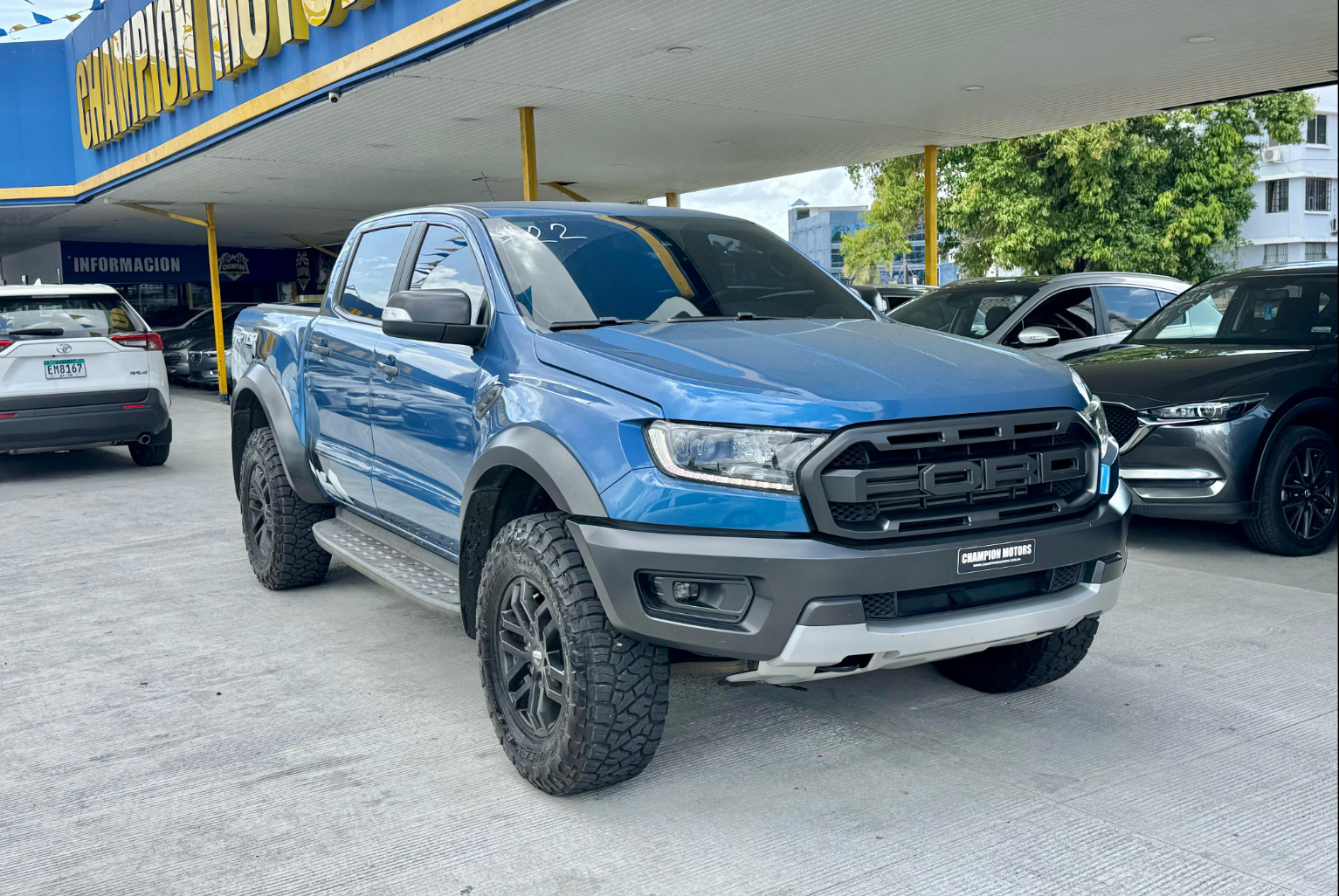 Ford Ranger 2021 Automático color Azul, Imagen #3