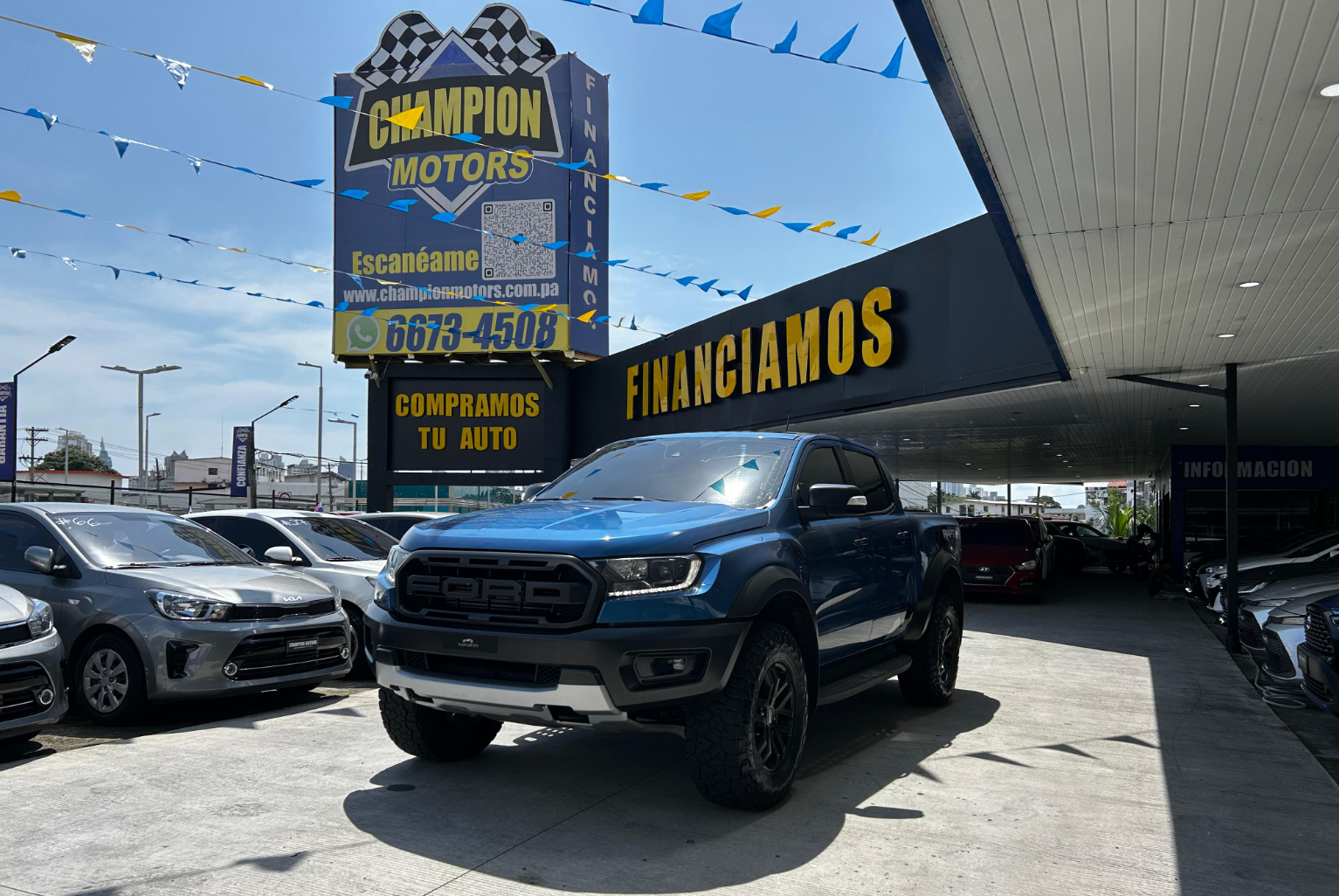 Ford Ranger 2021 Automático color Azul, Imagen #1