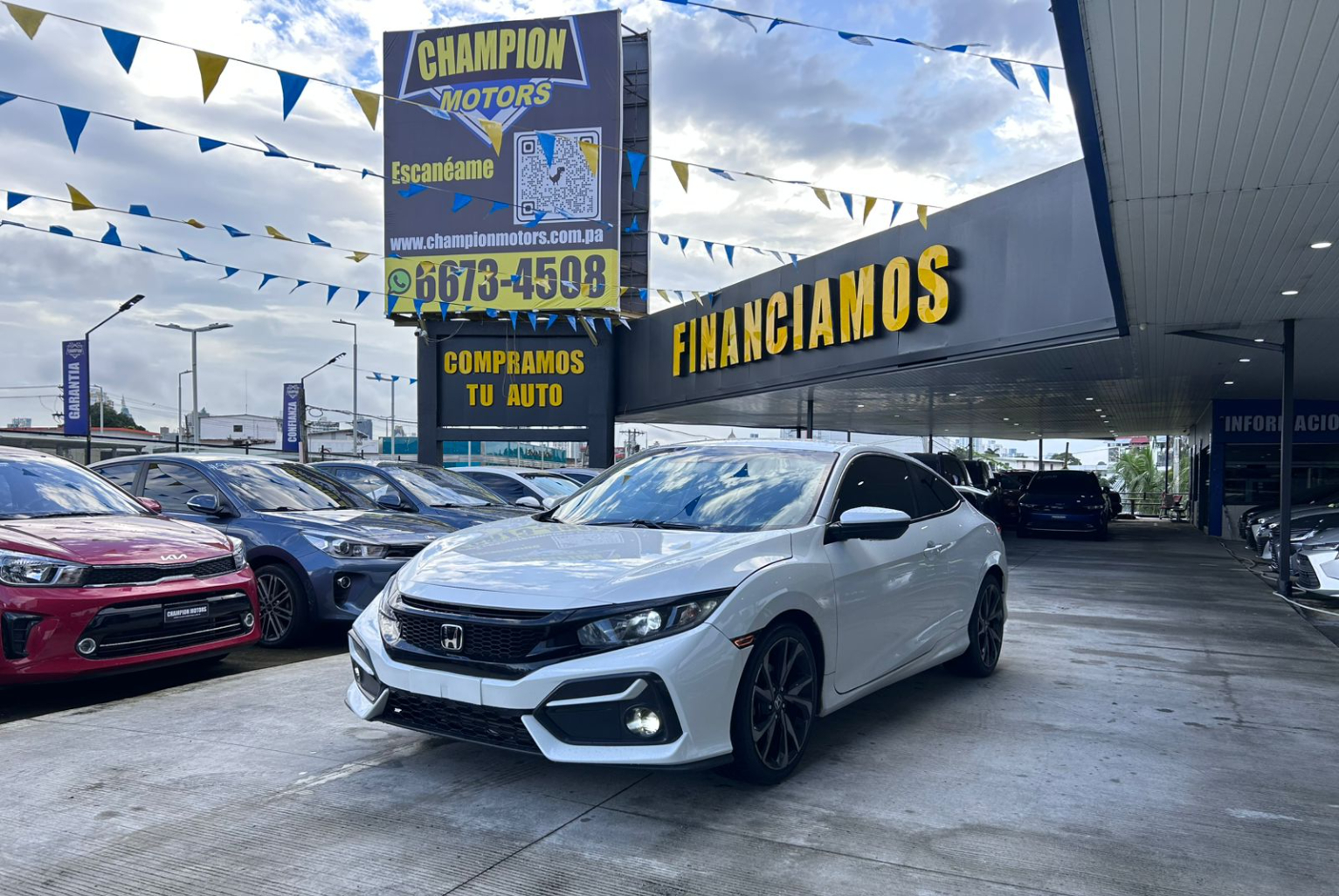 Honda Civic 2020 Automático color Blanco, Imagen #1