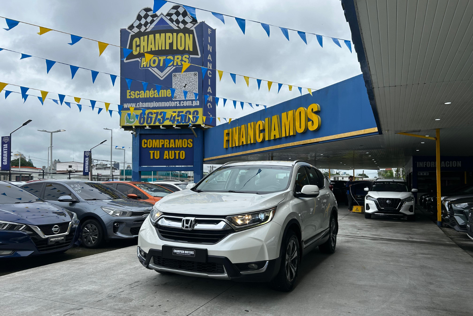 Honda CR-V 2017 Automático color Blanco, Imagen #1