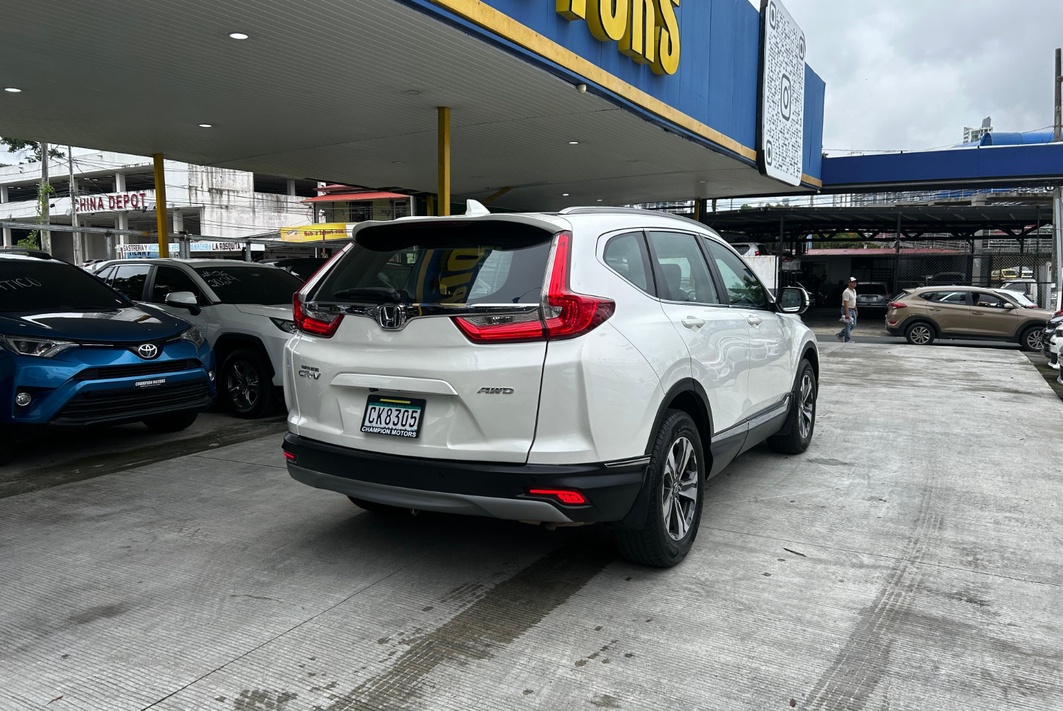 Honda CR-V 2017 Automático color Blanco, Imagen #4