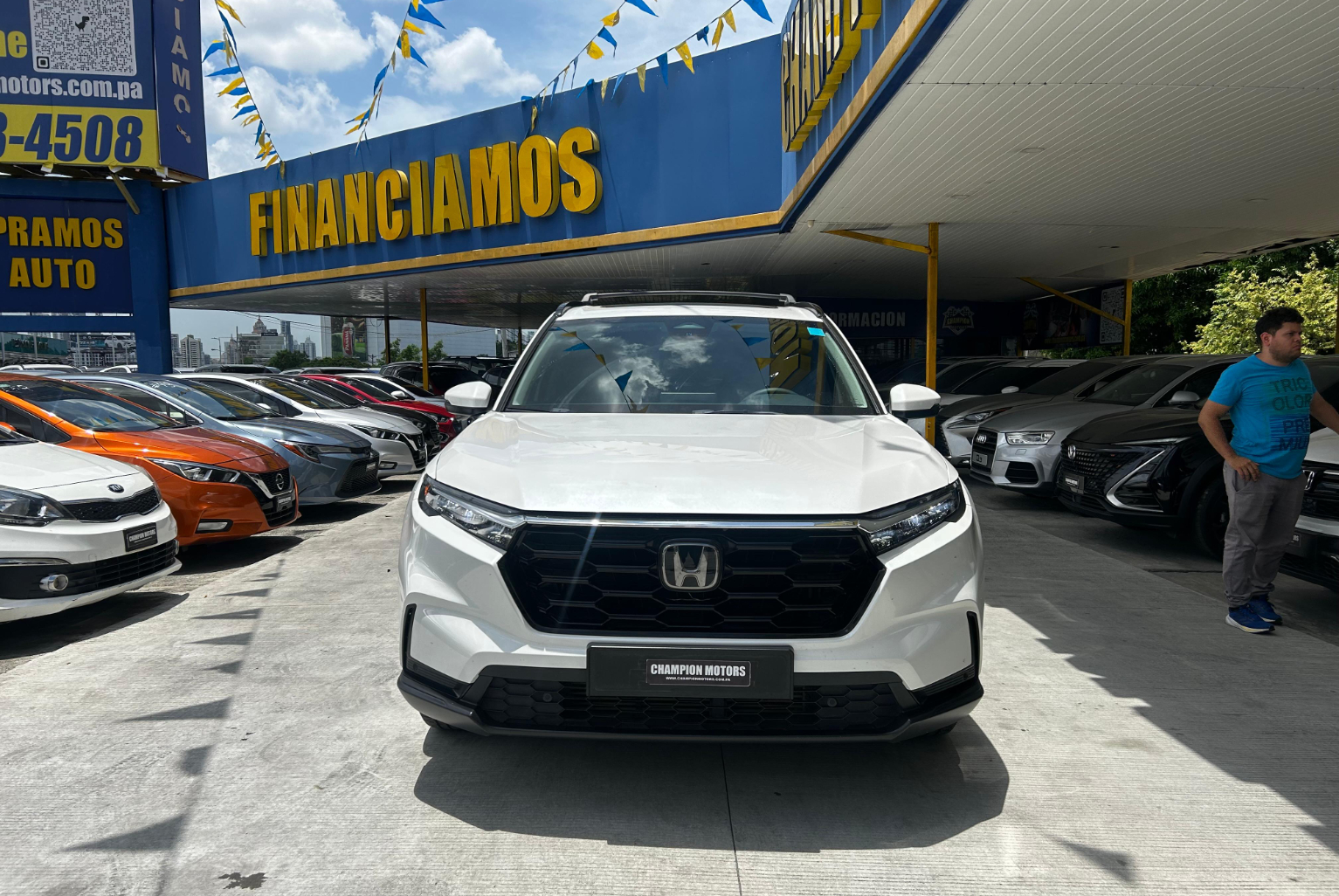 Honda CR-V 2023 Automático color Blanco, Imagen #2