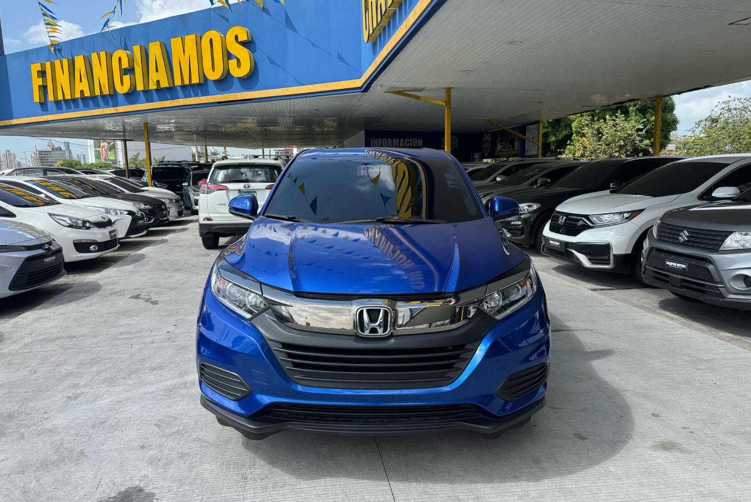 Honda HR-V 2019 Automático color Azul, Imagen #2
