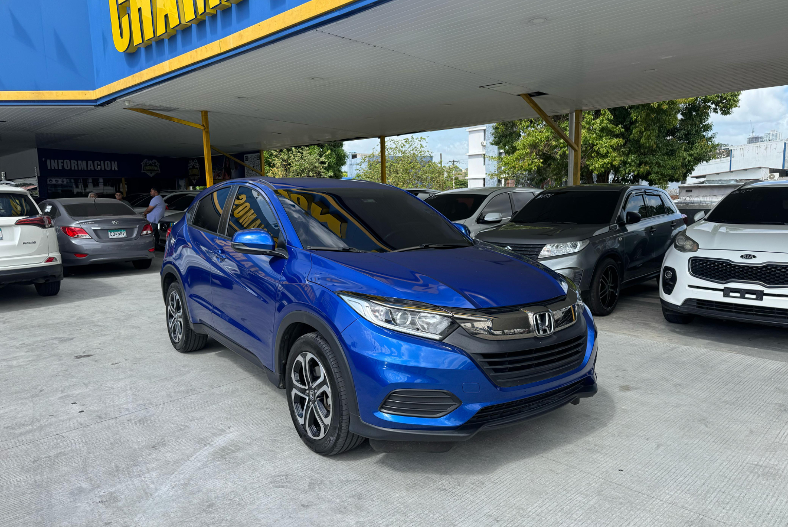 Honda HR-V 2019 Automático color Azul, Imagen #3