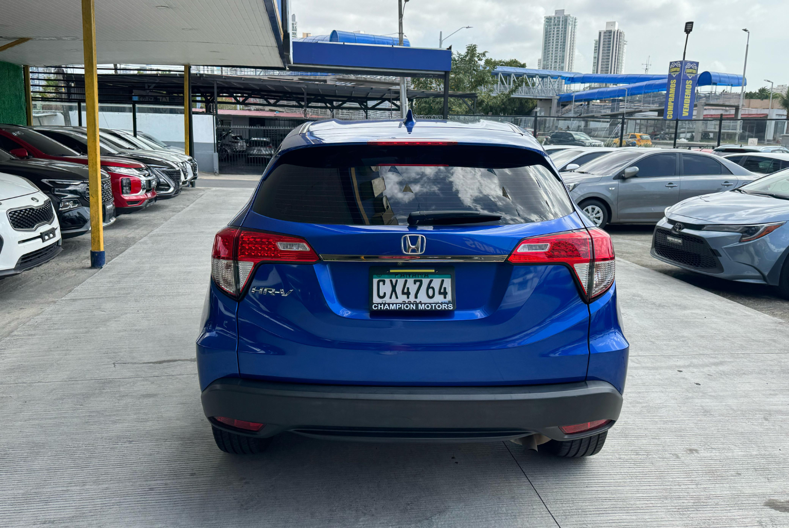 Honda HR-V 2019 Automático color Azul, Imagen #5