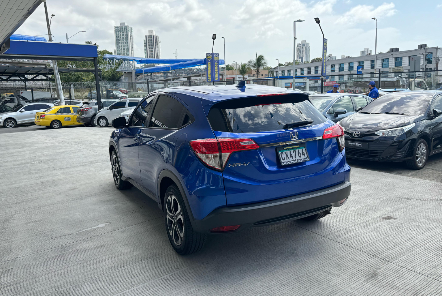 Honda HR-V 2019 Automático color Azul, Imagen #6