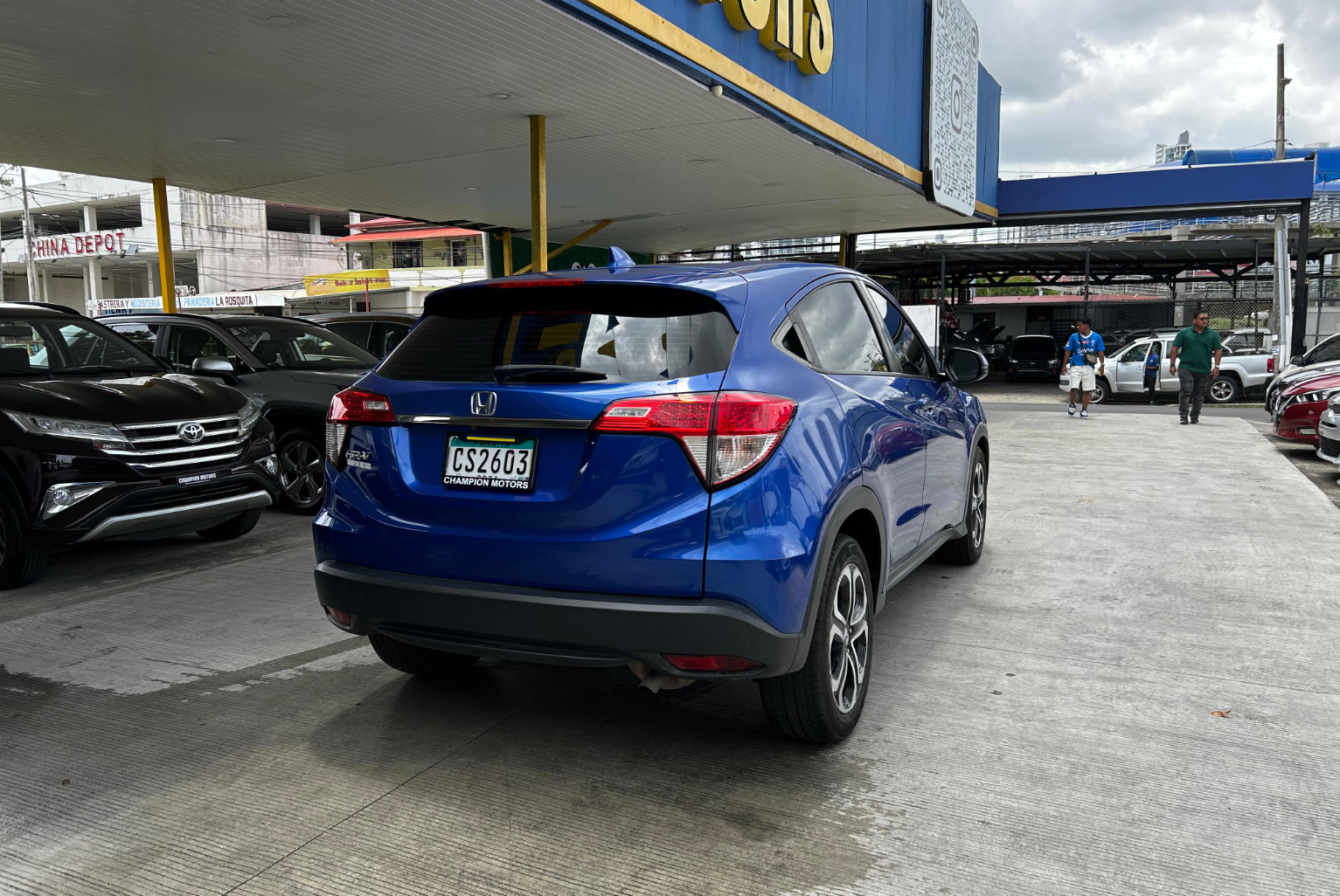 Honda HR-V 2019 Automático color Azul, Imagen #4