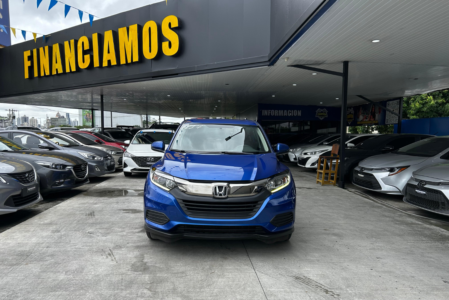 Honda HR-V 2019 Automático color Azul, Imagen #2