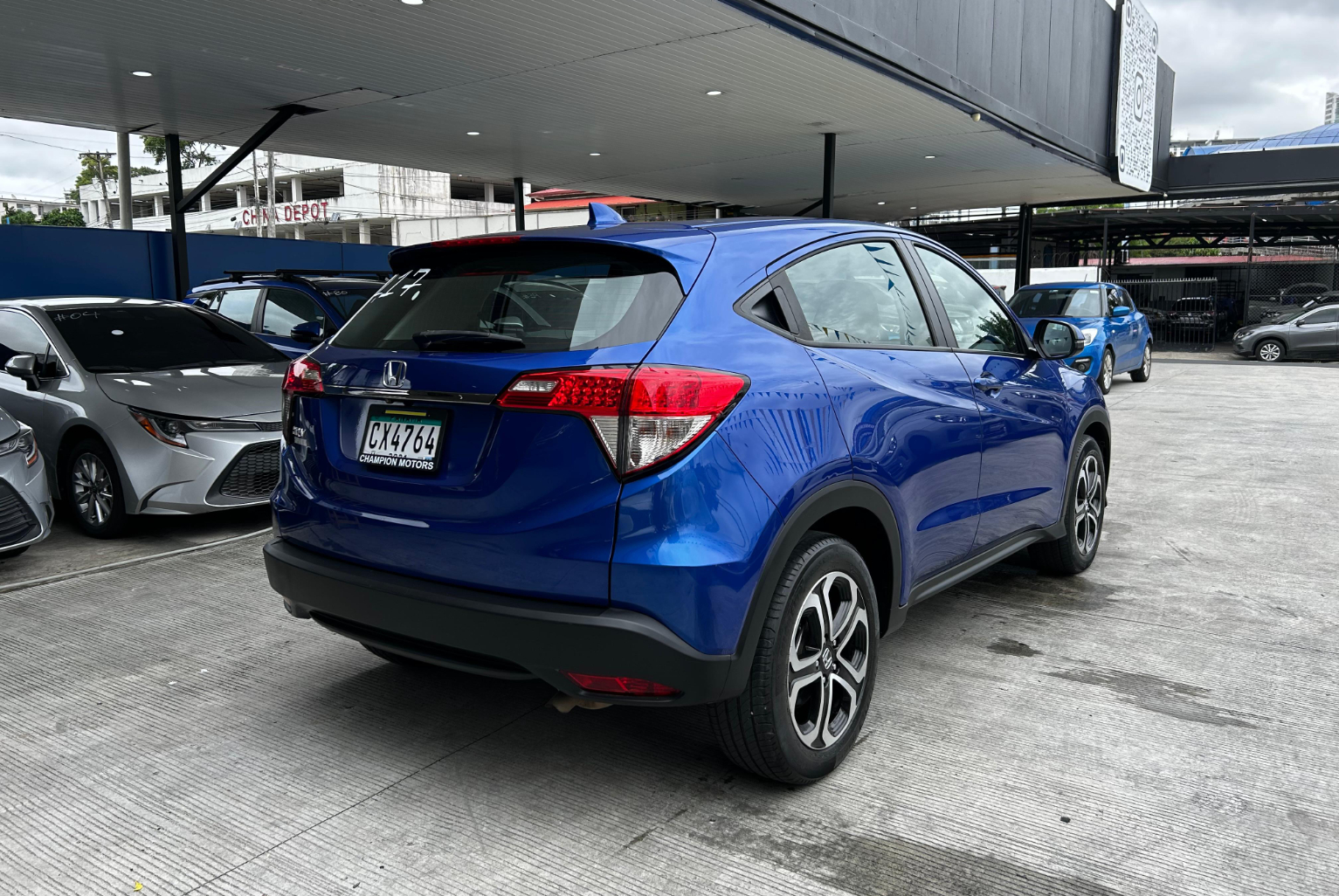 Honda HR-V 2019 Automático color Azul, Imagen #4