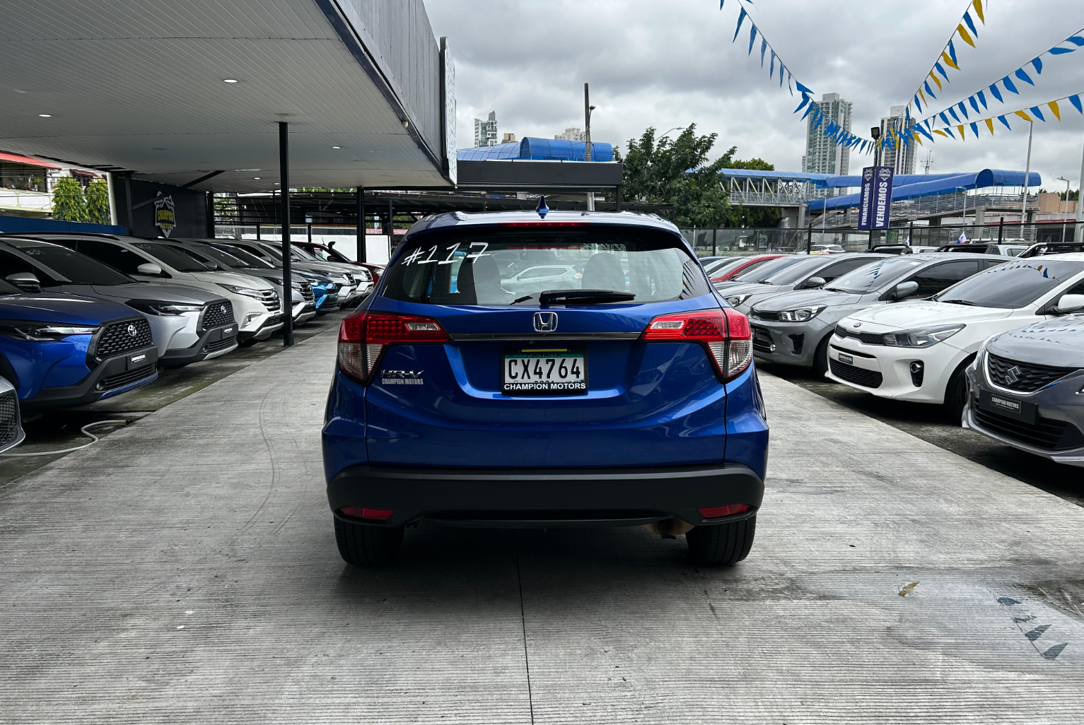Honda HR-V 2019 Automático color Azul, Imagen #5