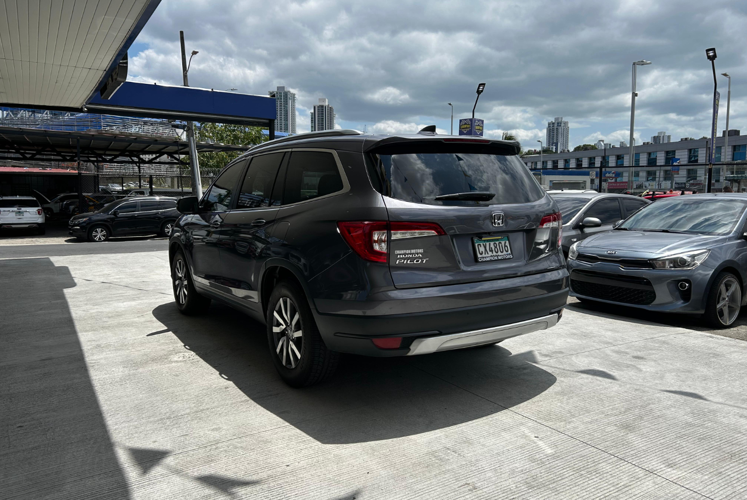 Honda Pilot 2019 Automático color Gris, Imagen #6