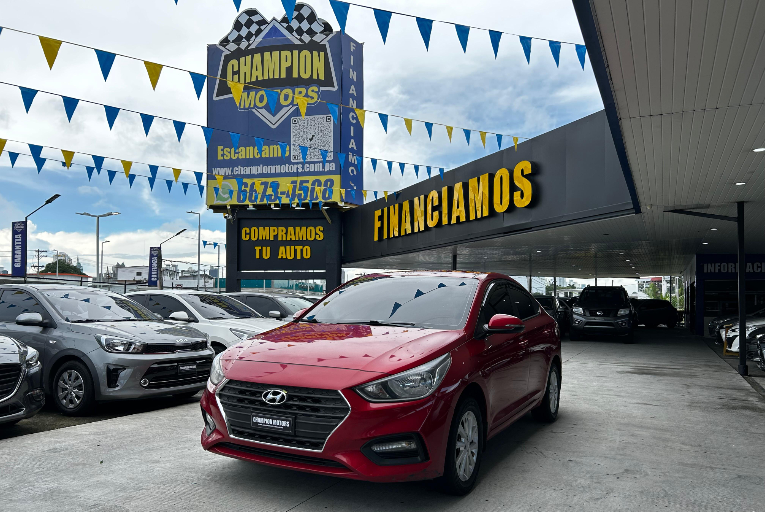 Hyundai Accent 2020 Automático color Rojo, Imagen #1