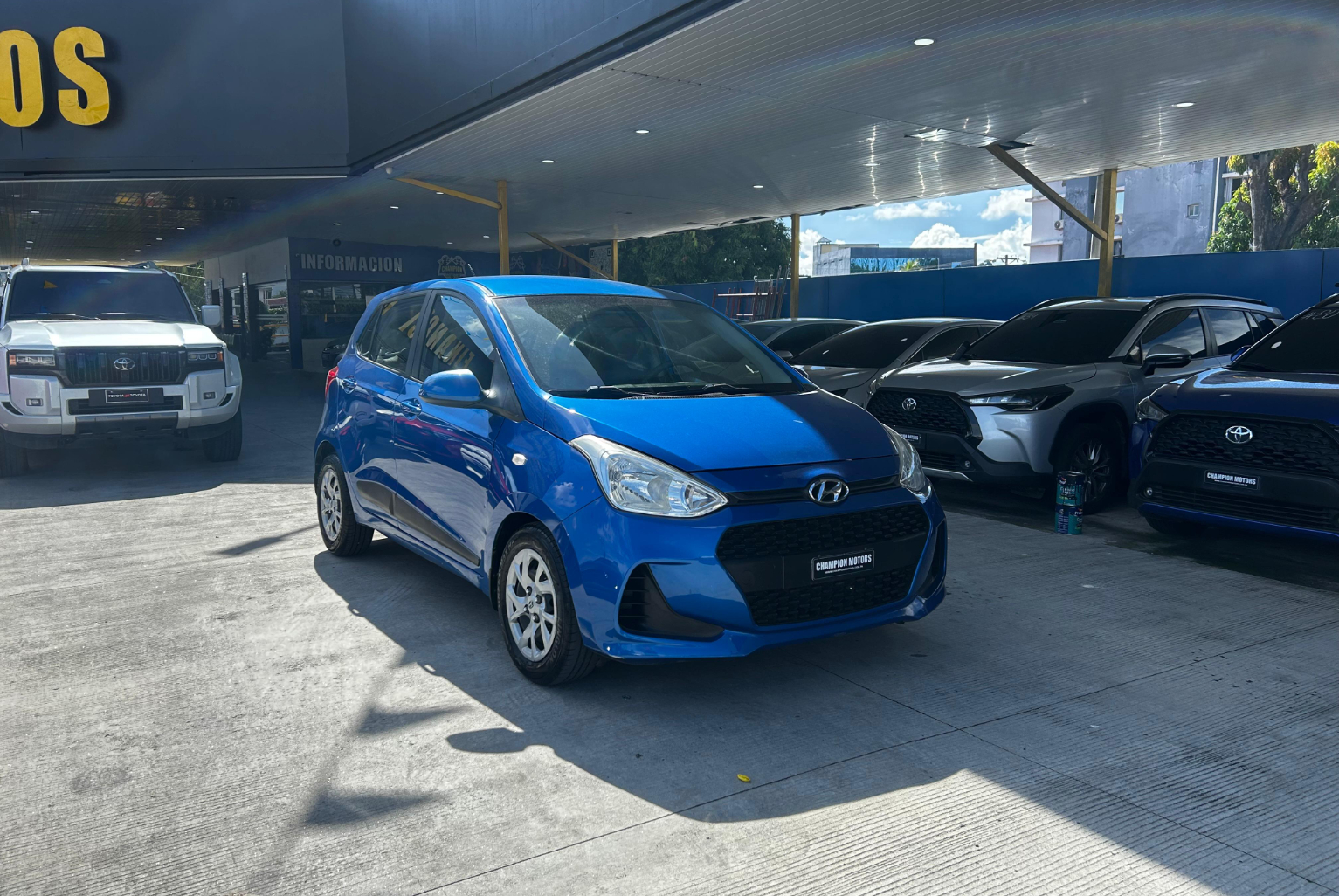 Hyundai Grand i10 2020 Automático color Azul, Imagen #3