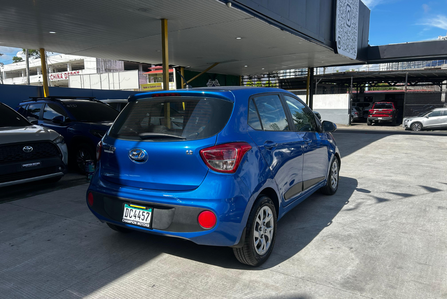 Hyundai Grand i10 2020 Automático color Azul, Imagen #4