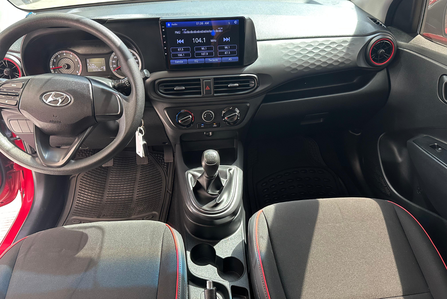 Hyundai Grand i10 2022 Manual color Rojo, Imagen #9