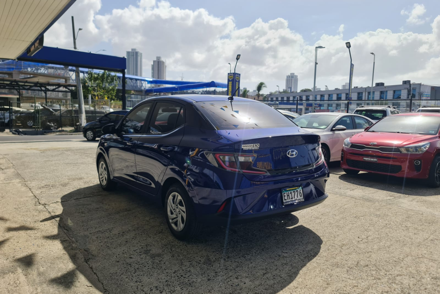 Hyundai Grand i10 2024 Manual color Azul, Imagen #6