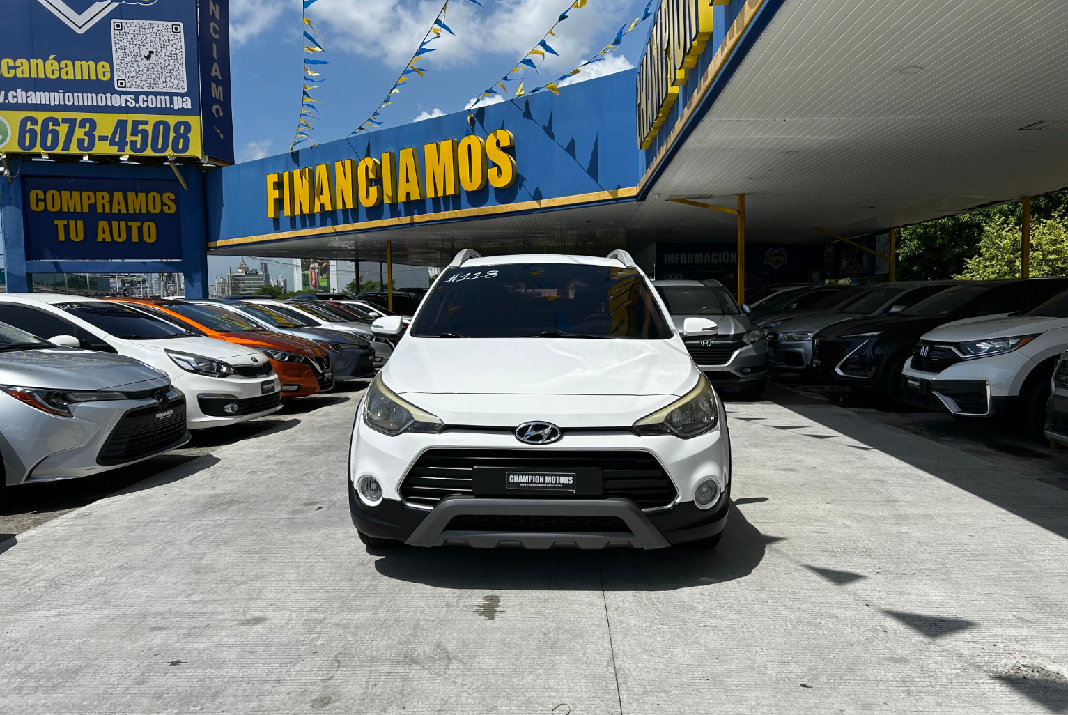 Hyundai i-20 Active 2018 Automático color Blanco, Imagen #2