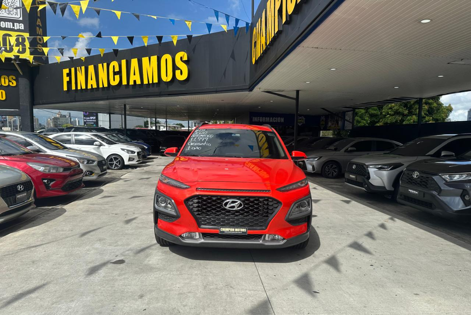 Hyundai Kona 2020 Automático color Naranja, Imagen #2