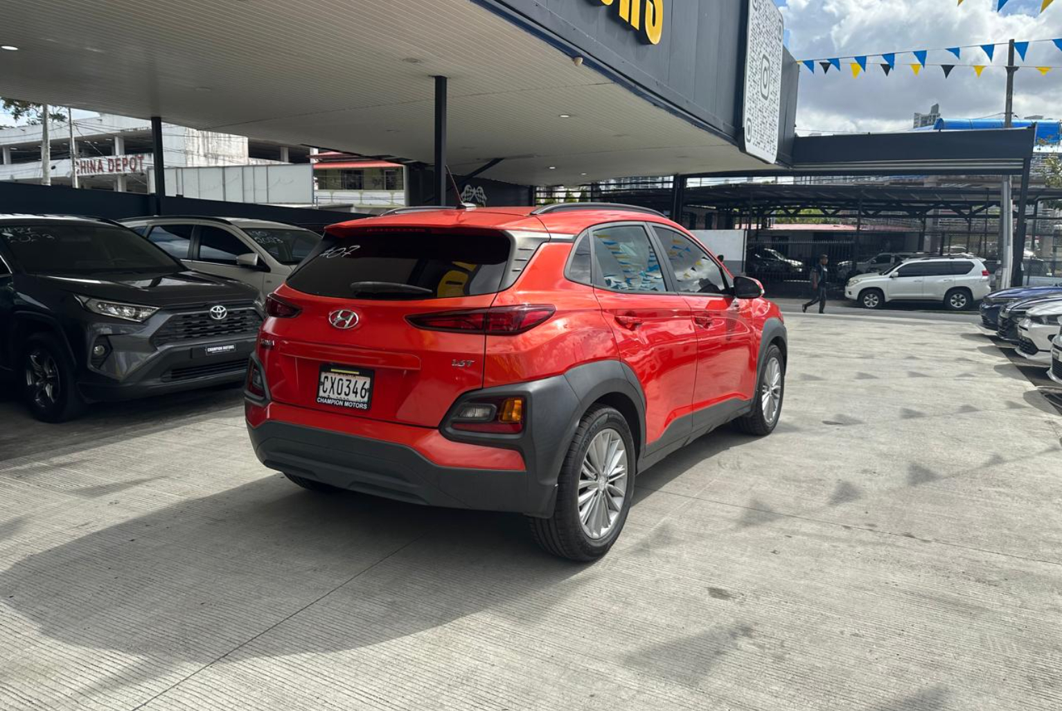 Hyundai Kona 2020 Automático color Naranja, Imagen #4