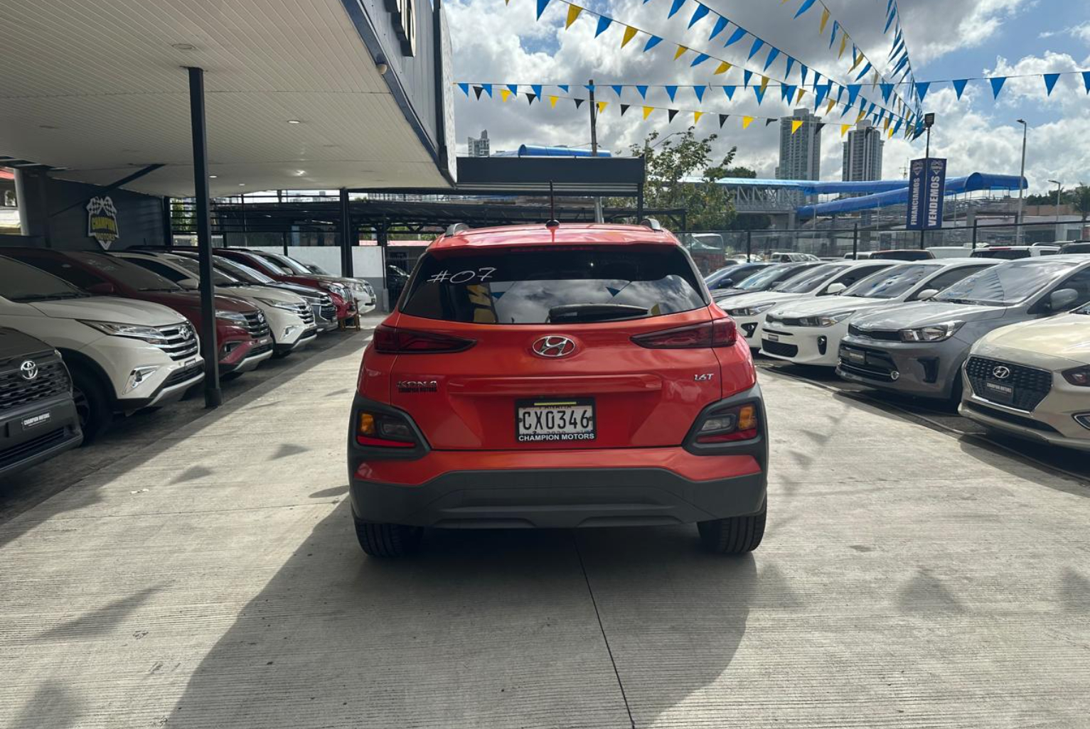Hyundai Kona 2020 Automático color Naranja, Imagen #5