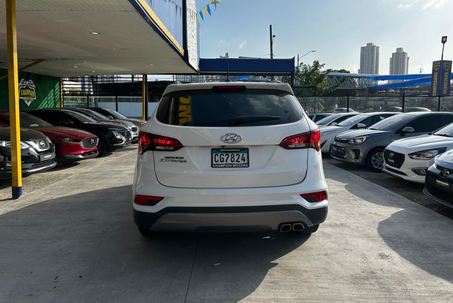 Hyundai Santa Fe 2018 Automático color Blanco, Imagen #5