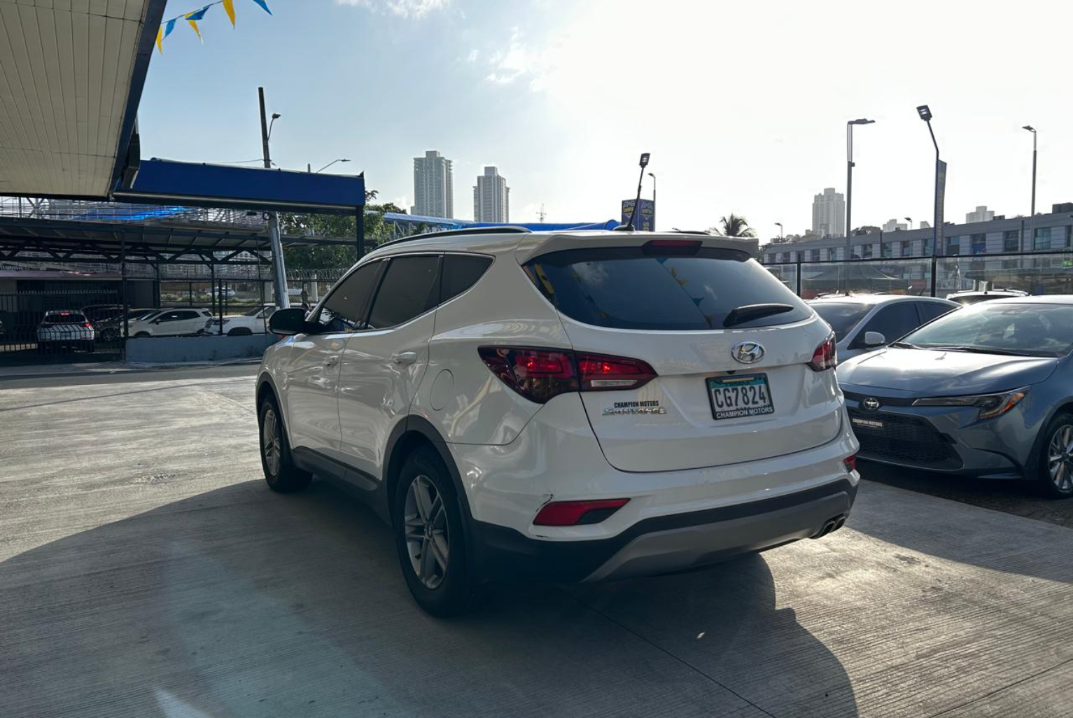 Hyundai Santa Fe 2018 Automático color Blanco, Imagen #6