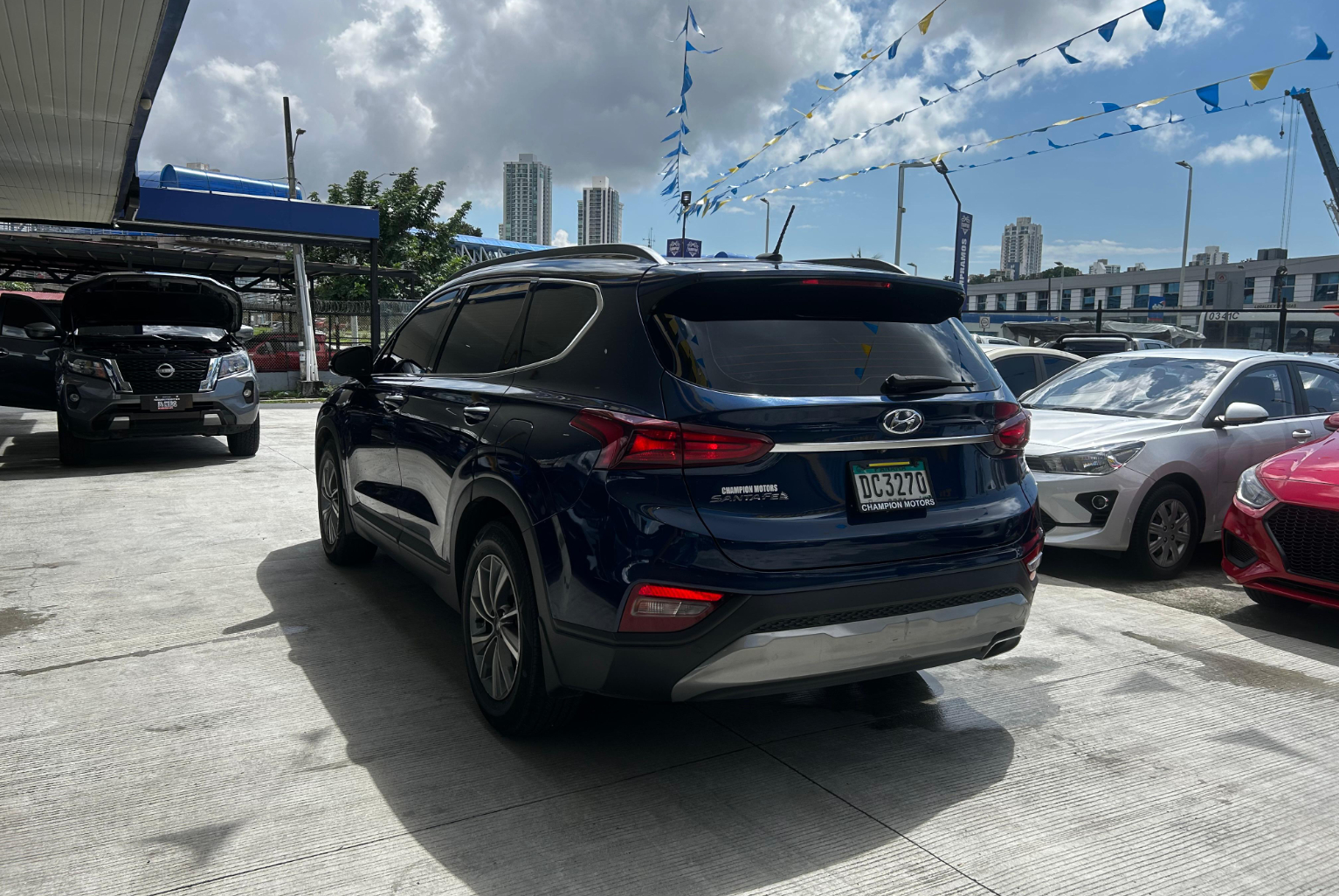 Hyundai Santa Fe 2019 Automático color Azul, Imagen #6