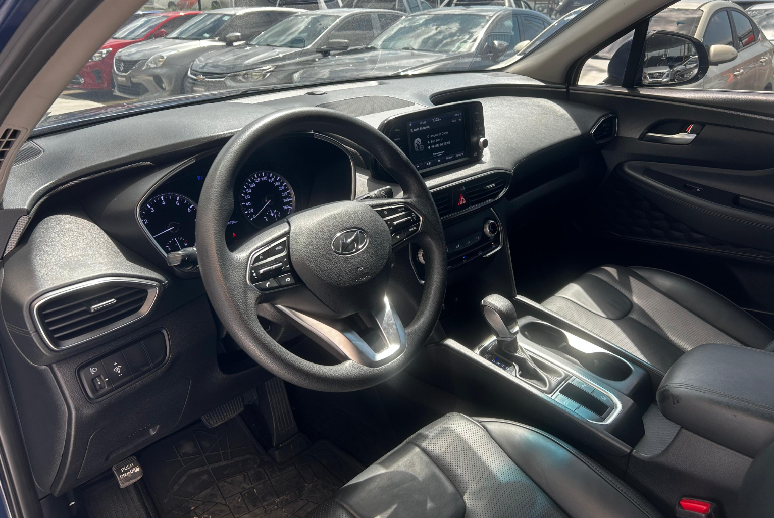 Hyundai Santa Fe 2019 Automático color Azul, Imagen #7