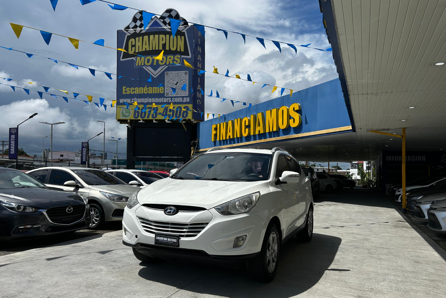 Hyundai Tucson 2012 Automático color Blanco, Imagen #1