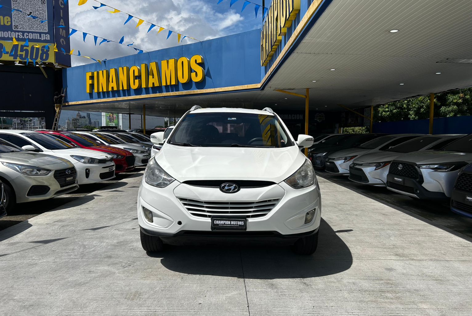 Hyundai Tucson 2012 Automático color Blanco, Imagen #2