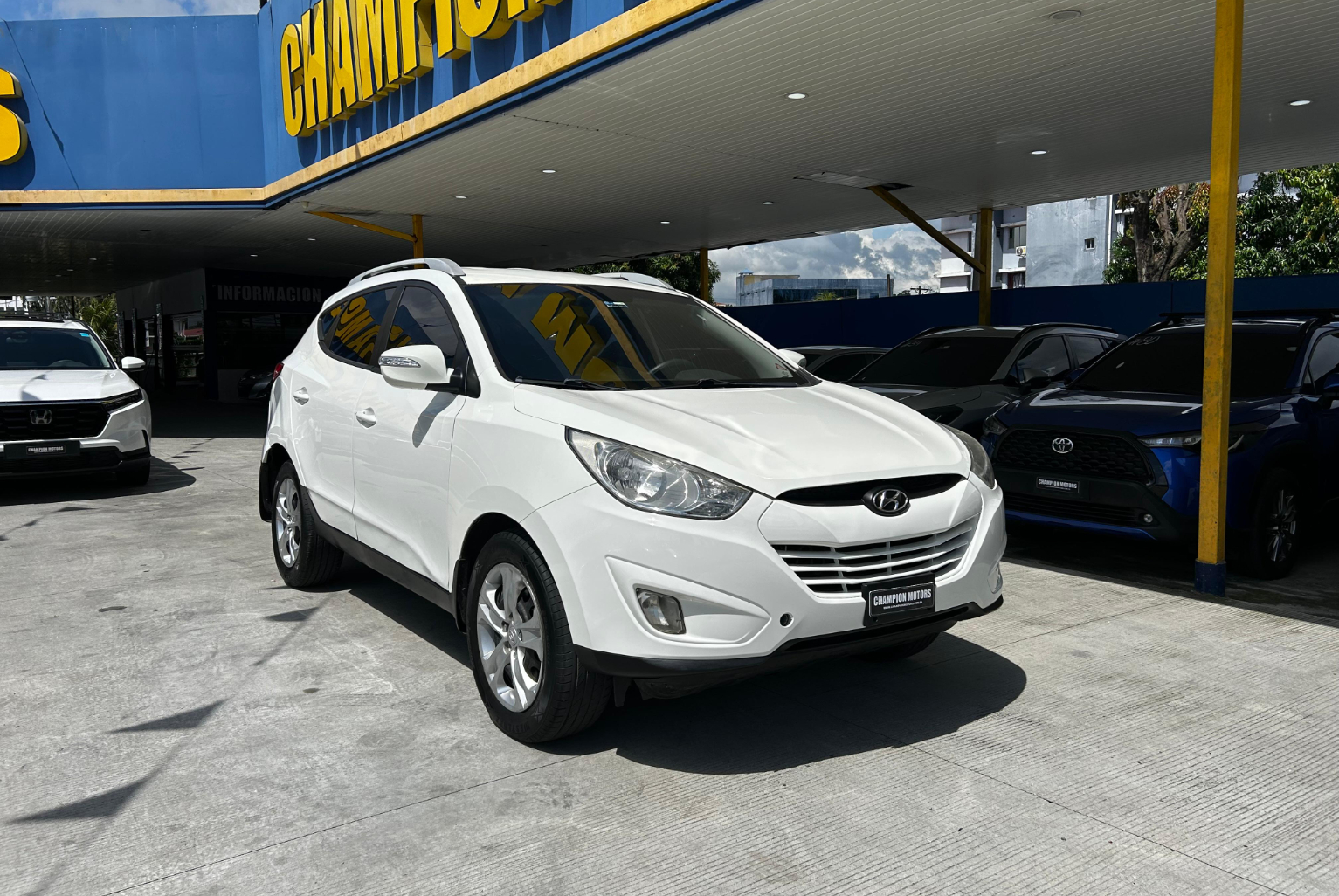 Hyundai Tucson 2012 Automático color Blanco, Imagen #3