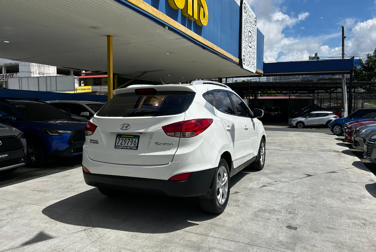 Hyundai Tucson 2012 Automático color Blanco, Imagen #4