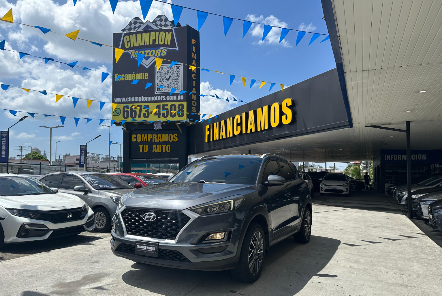 Hyundai Tucson 2019 Automático color Gris, Imagen #1