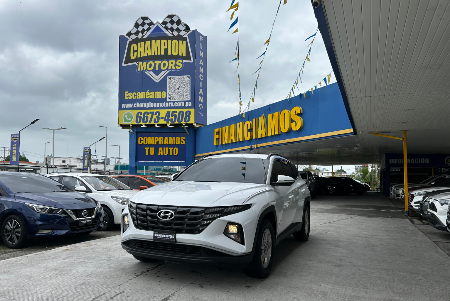 Hyundai Tucson 2023 Manual color Blanco, Imagen #1