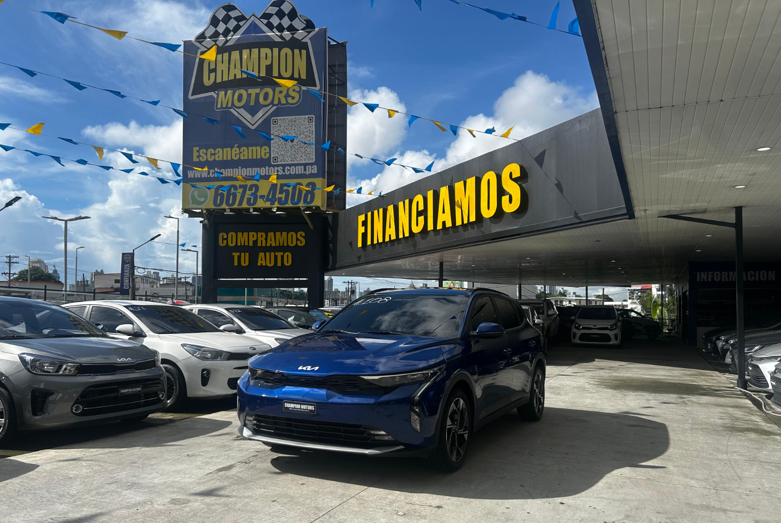 Kia K3 2025 Automático color Azul, Imagen #1