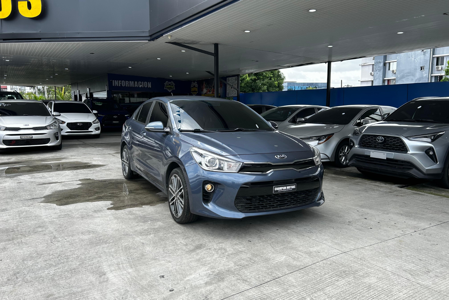 Kia Rio 2019 Automático color Azul, Imagen #3