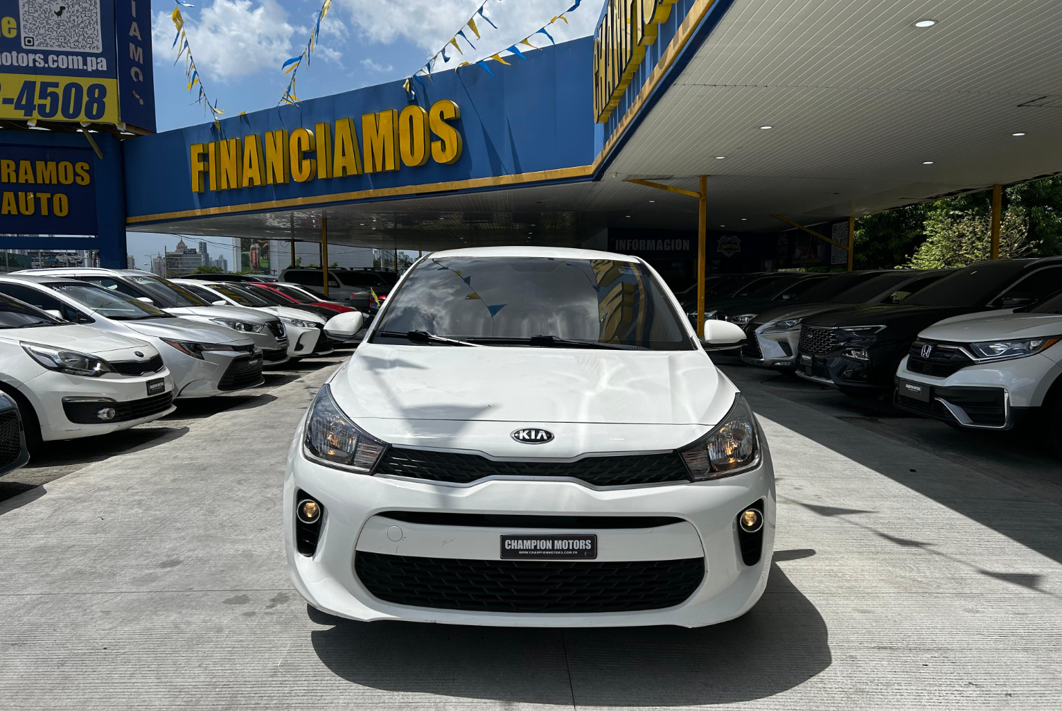 Kia Rio 2020 Automático color Blanco, Imagen #2