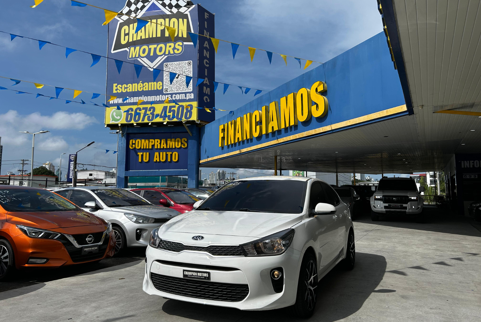 Kia Rio 2020 Automático color Blanco, Imagen #1