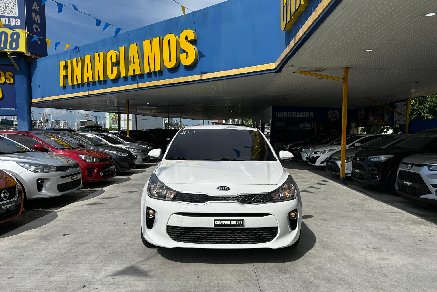Kia Rio 2020 Automático color Blanco, Imagen #2