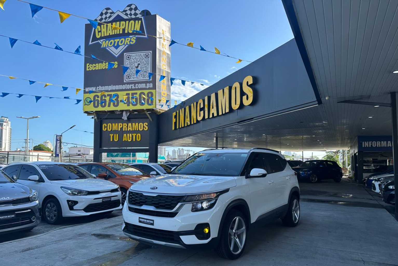 Kia Seltos 2022 Manual color Blanco, Imagen #1