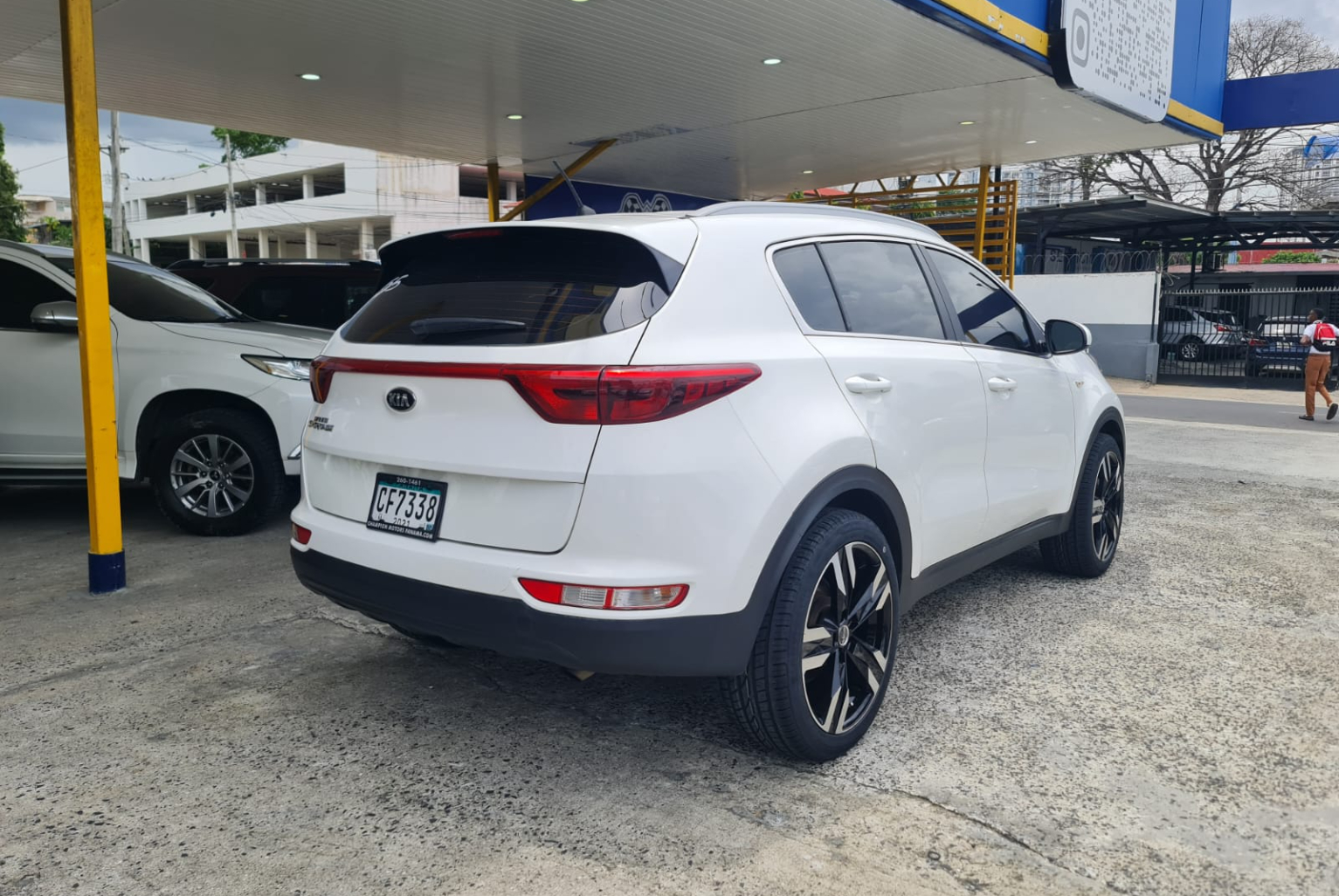 Kia Sportage 2017 Manual color Blanco, Imagen #4