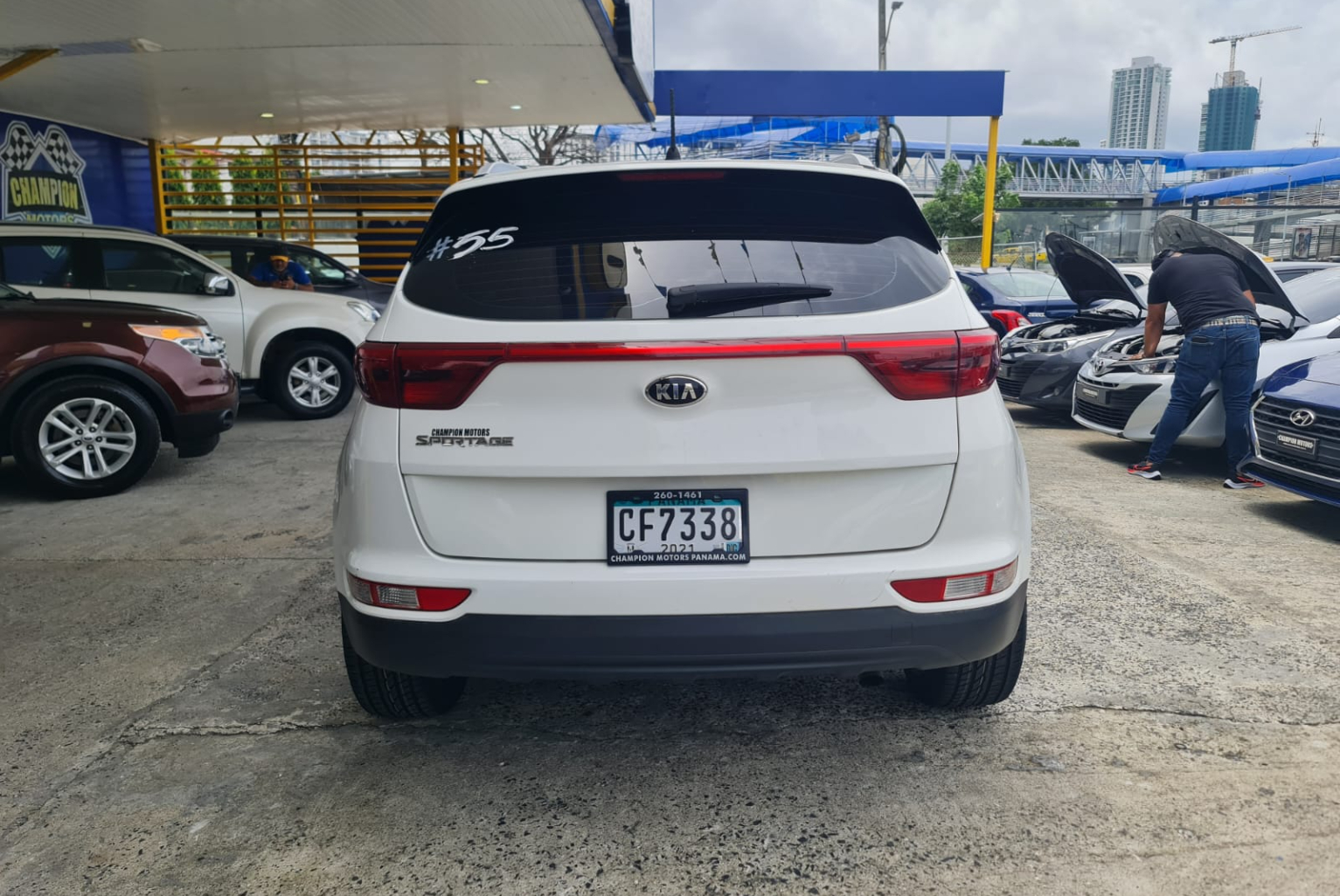 Kia Sportage 2017 Manual color Blanco, Imagen #5